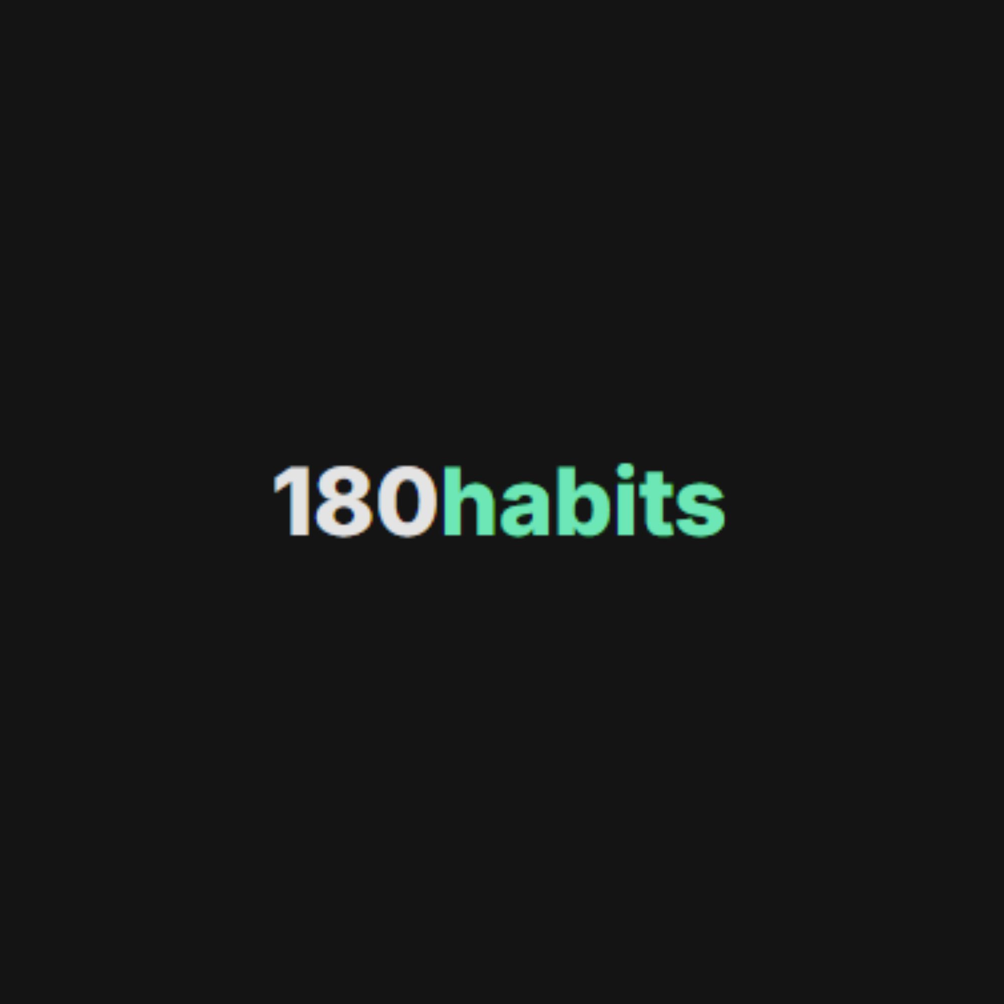 Avatar: 180 Habits