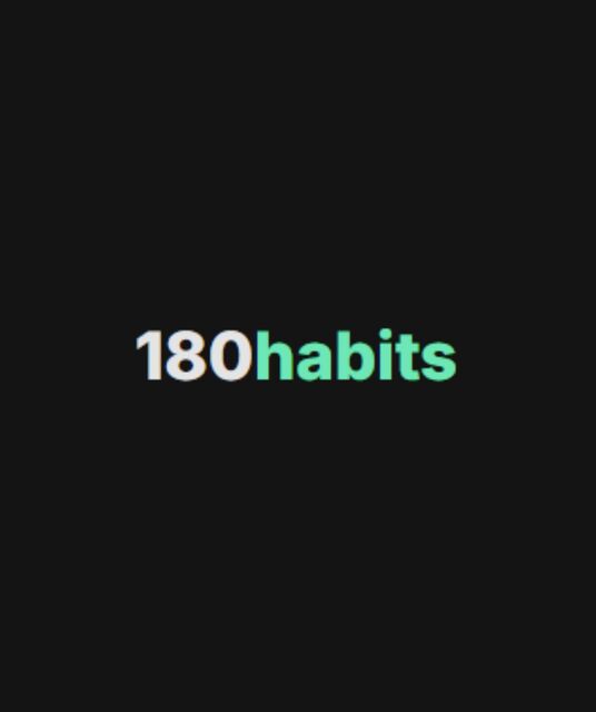 avatar 180 Habits