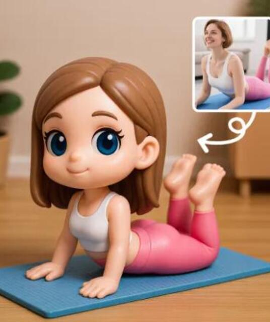 avatar Benutzerdefinierte 3D-Actionfigur Sportliebhaber