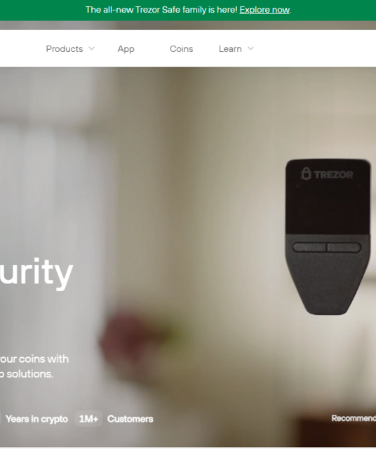 avatar Trezor.io/start